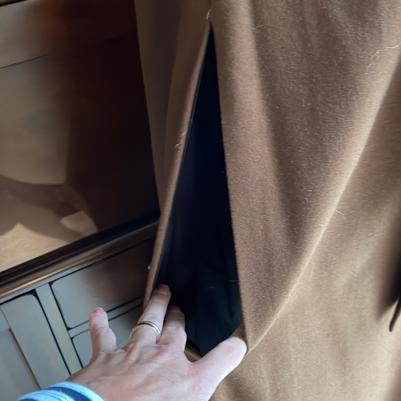 Vintage Wellington Featherlite Wool Cape Coat Tall - Picture 4 of 10